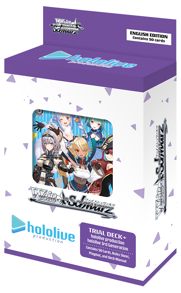 [Weiss Schwarz EN] hololive production: 3rd Generation Trial Deck+