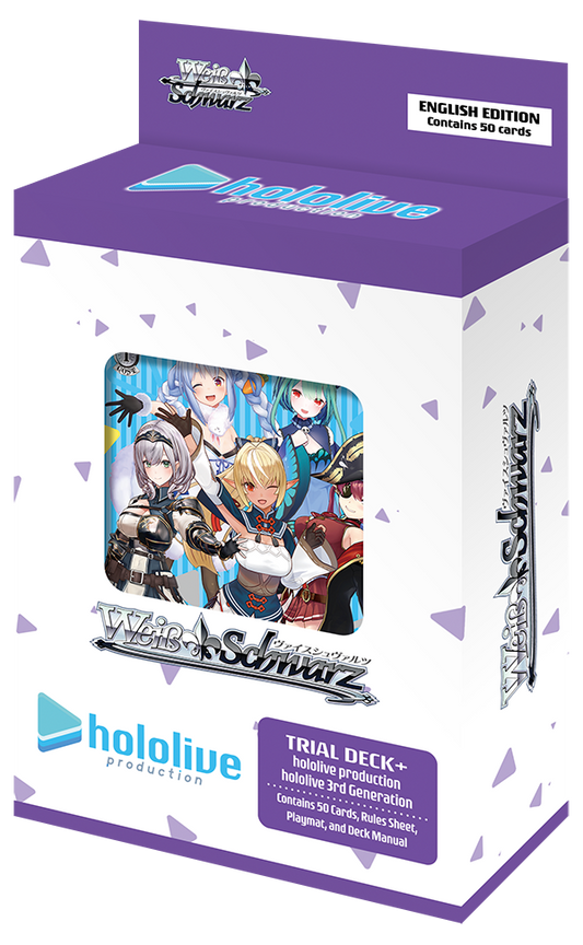 [Weiss Schwarz EN] hololive production: 3rd Generation Trial Deck+