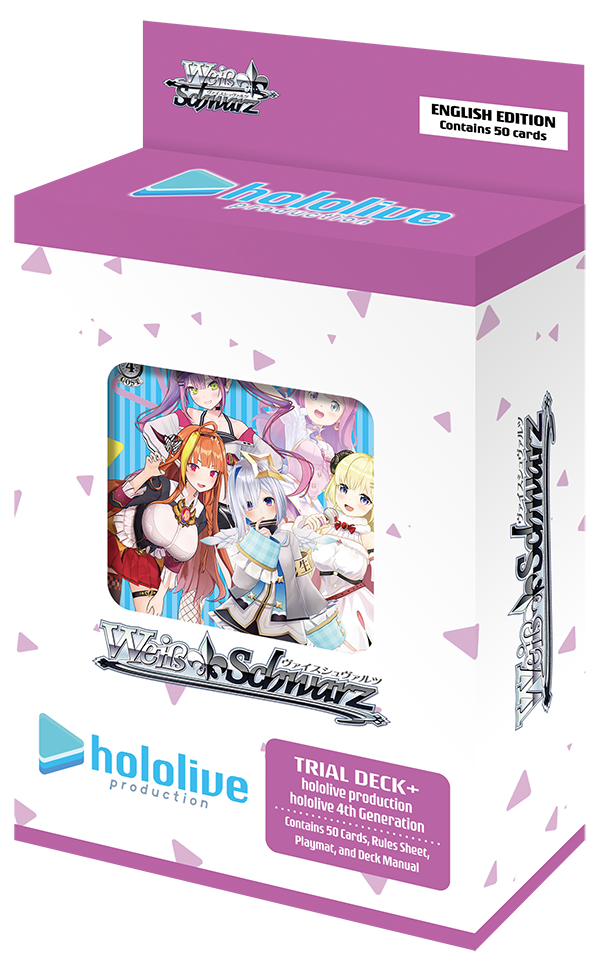 [Weiss Schwarz EN] hololive production: 4th Generation Trial Deck+