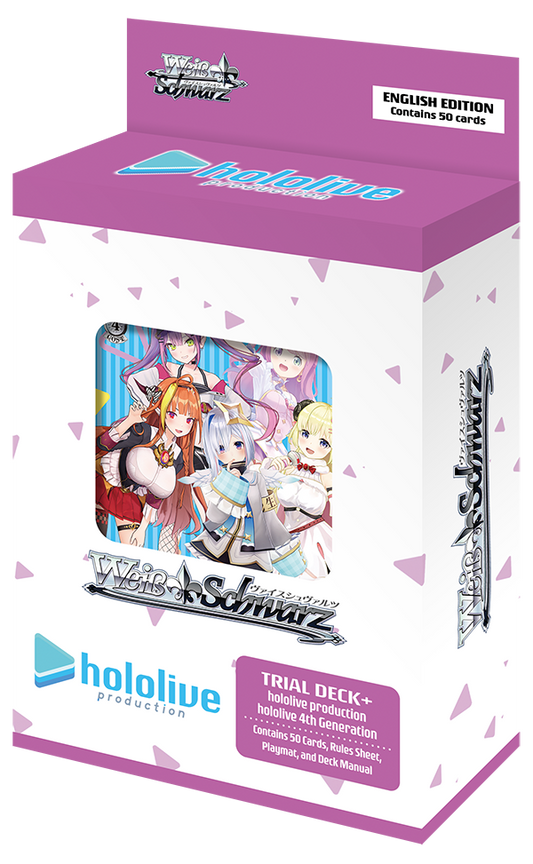 [Weiss Schwarz EN] hololive production: 4th Generation Trial Deck+