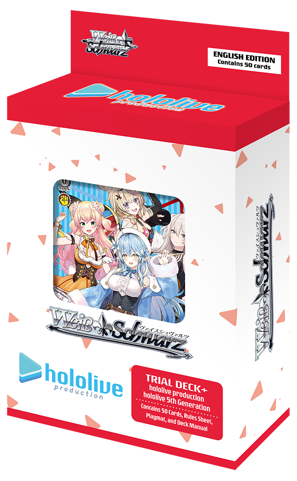 Weiss Schwarz TCG - Hololive production 5th Generation Trial Deck+ Weiss Schwarz TCG - Hololive production 5th Generation Trial Deck+