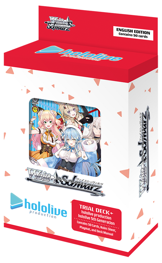 [Weiss Schwarz EN] hololive production: 5th Generation Trial Deck+