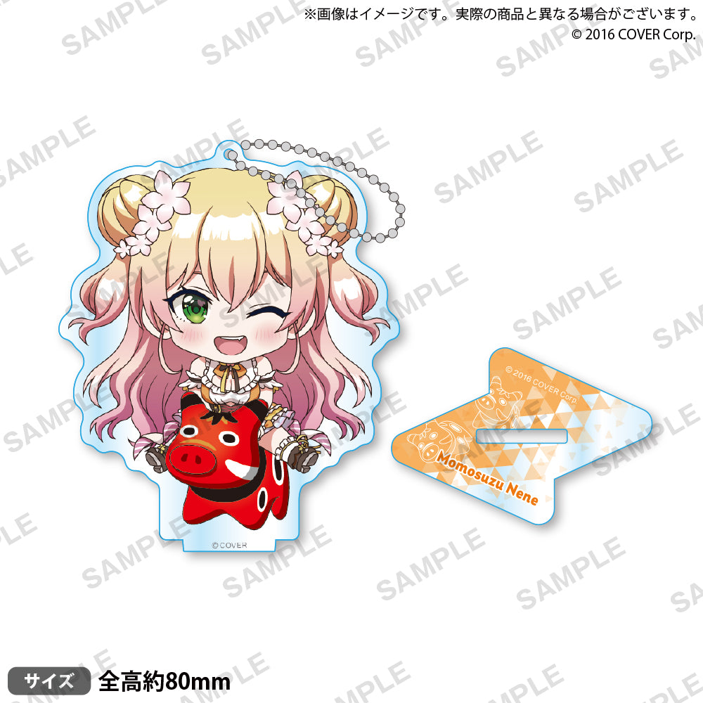 hololive Gotochi Acrylic Stand Key Holder "Fukushima-Akabeko" ver.