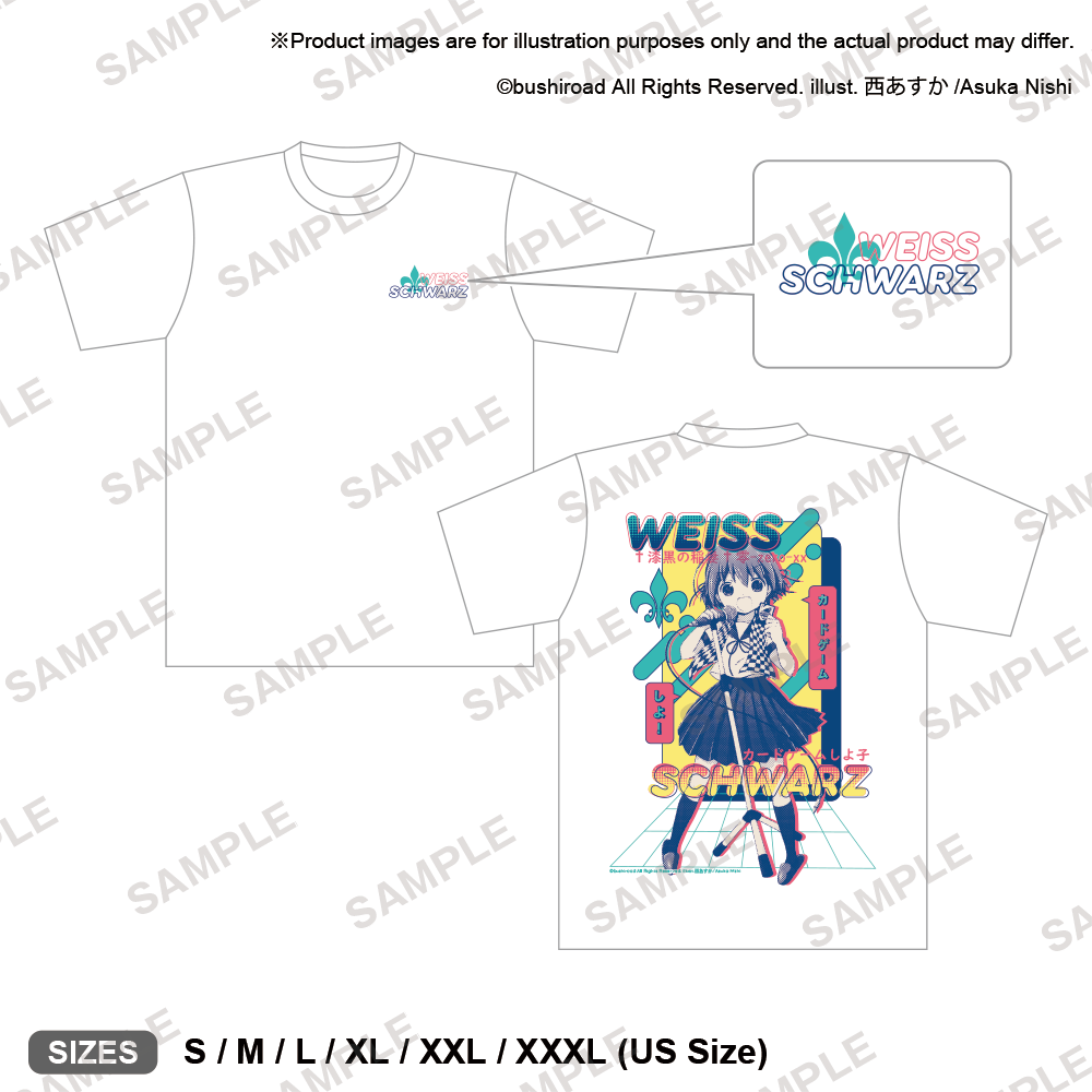 Weiss Schwarz "Singing Shiyoko" T-Shirt