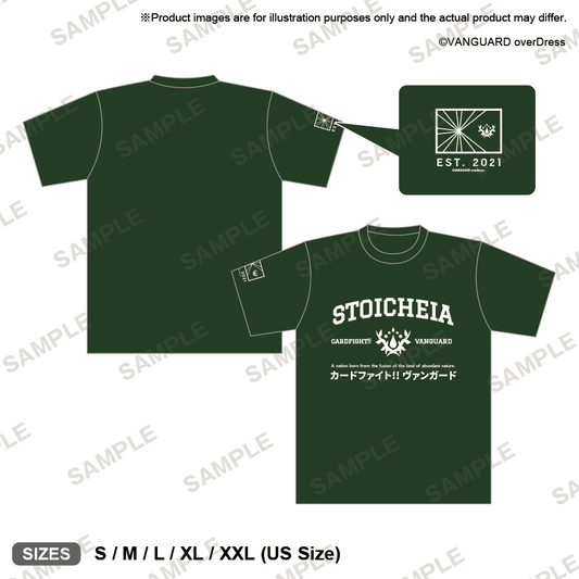 CARDFIGHT!! VANGUARD overDress Nation T-Shirt ver. Stoicheia