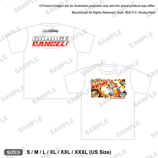 Weiss Schwarz "Damage Cancel!" T-Shirt